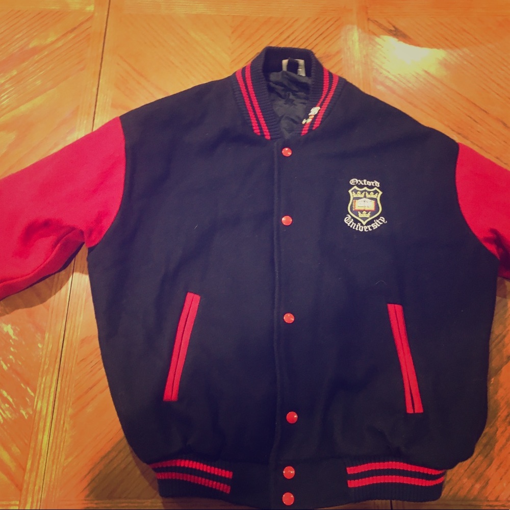 Vintage Rare Oxford university varsity jacket XL